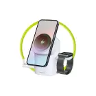 Mobile Origin 3in1 Wireless Charging Qi2 Station PW11, white — Foto 9
