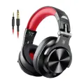 Oneodio A71 Wired Headphones (Black and Red) Photo
