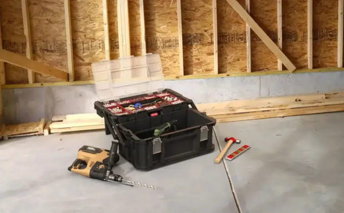 Instrumentu kaste Connect Cantilever Toolbox 22" 56,5x31,7x25,1cm Foto 2