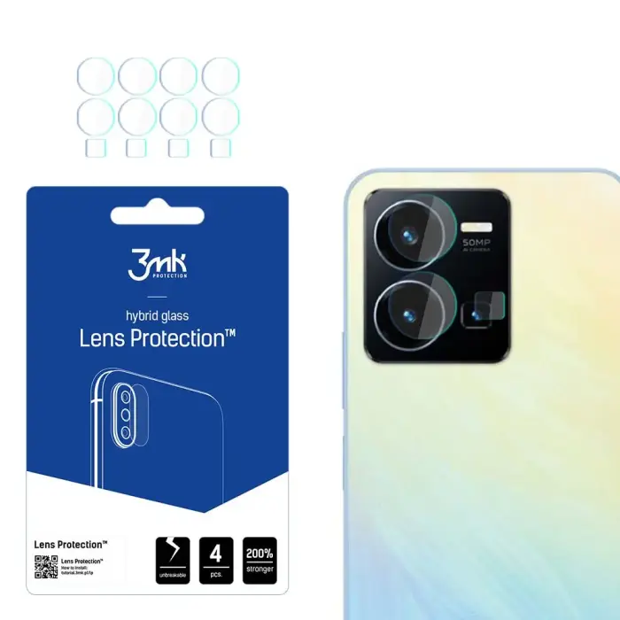 Vivo Y22s - 3mk Lens Protection™ screen protector Фото num