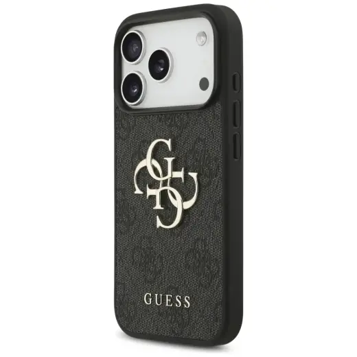 Guess 4G Strap 4G Classic Logo чехол для телефона iPhone 17 Pro черный Фото num