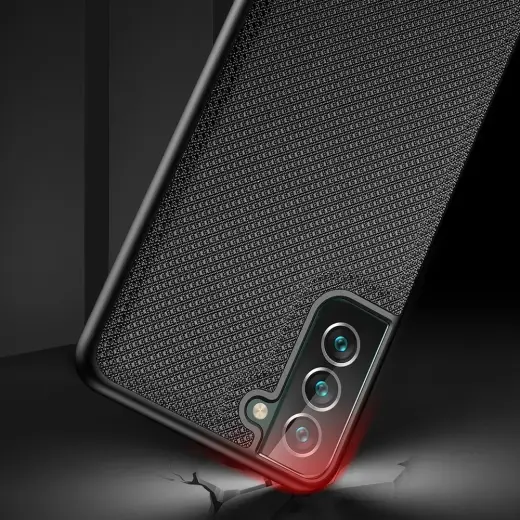 Dux Ducis Fino case is made of nylon material for Samsung Galaxy S22 + (S22 Plus) green Foto 5