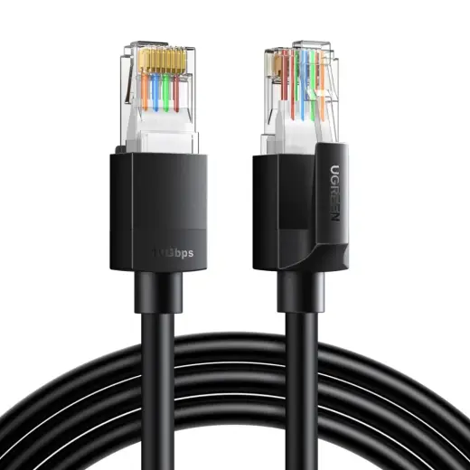 Ugreen Cat6A UTP Ethernet Cable 0.5m - Black Foto 9