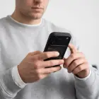 Tech-Protect MagOne CC maciņš ar MagSafe atbalstu telefonam iPhone 18 Pro Max | iPhone 17 Pro Max melns (komplektā aizsargstikls) — Foto 8