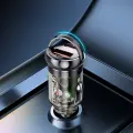 Wozinsky 65W Car Charger USB-C PD 65W | USB-A 45W QC 3.0 - Black Foto 4