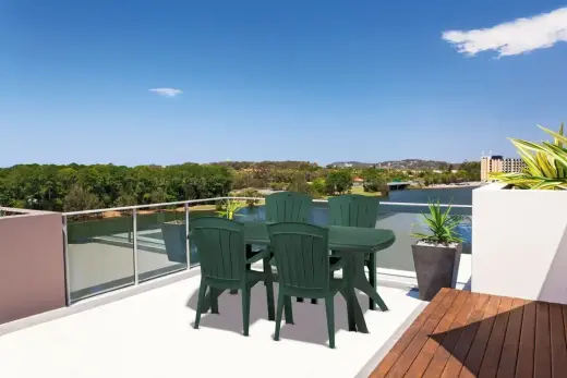 Dārza krēsls Santorini tumši zaļš Foto 2