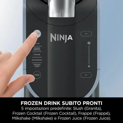 Ninja Slushi Machine (FS301EU) for SlushIce grey blue Фото num
