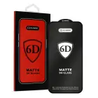 Tel Protect Full Glue 6D Matt Tempered Glass for Iphone 12/12 Pro Black — Foto 1