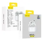 Blavec Bluetooth TWS Earphones BW-06 Soul (BW06S-W) white Foto 13