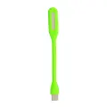 Mini LED Lamp Silicone USB Green Foto 2