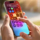 Rock Tempered glass HD Full-coverage Anti-static for Iphone 17 Pro Foto 4