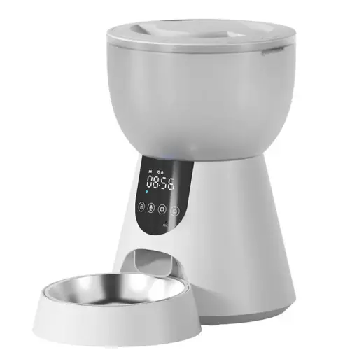 F17 LED automatic food dispenser + W8 Petwant drinker Photo