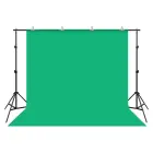 Puluz 2x3m photo backdrop set/stand + photo backdrops 3 pcs PKT5205 Foto 2