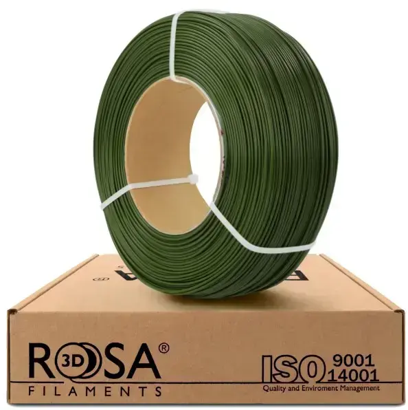 Filament PLA Army Green 1.75mm 1kg refill Rosa3D