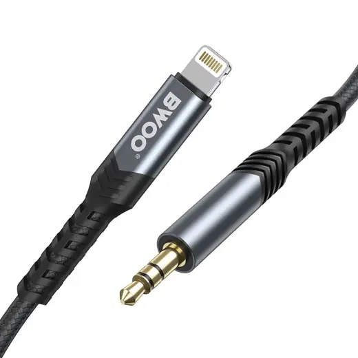 BWOO audio cable BO-AUX068 aux 3.5mm-lightning Photo