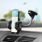 Car phone holder Forcell F-Grip Regular 17 cm windshield / dashboard / air vent black Photo