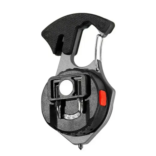 Mini flashlight LED keychain W5143 Type C with 2 screwdriver bits green Foto 3