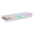 Wireless mechanical keyboard Motospeed SK62 White (blue switch) Photo