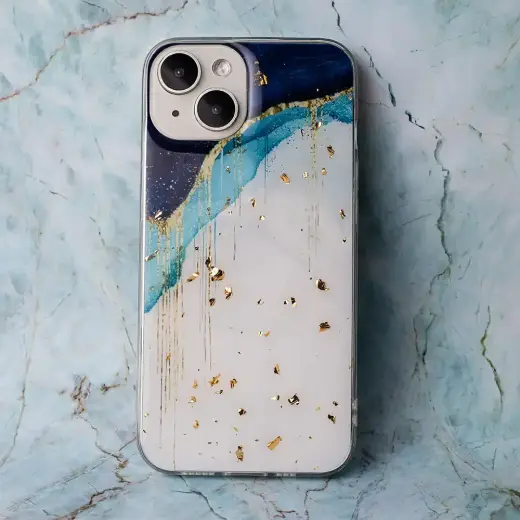 Gold Glam case for Samsung Galaxy A14 4G / A14 5G iceberg Фото num