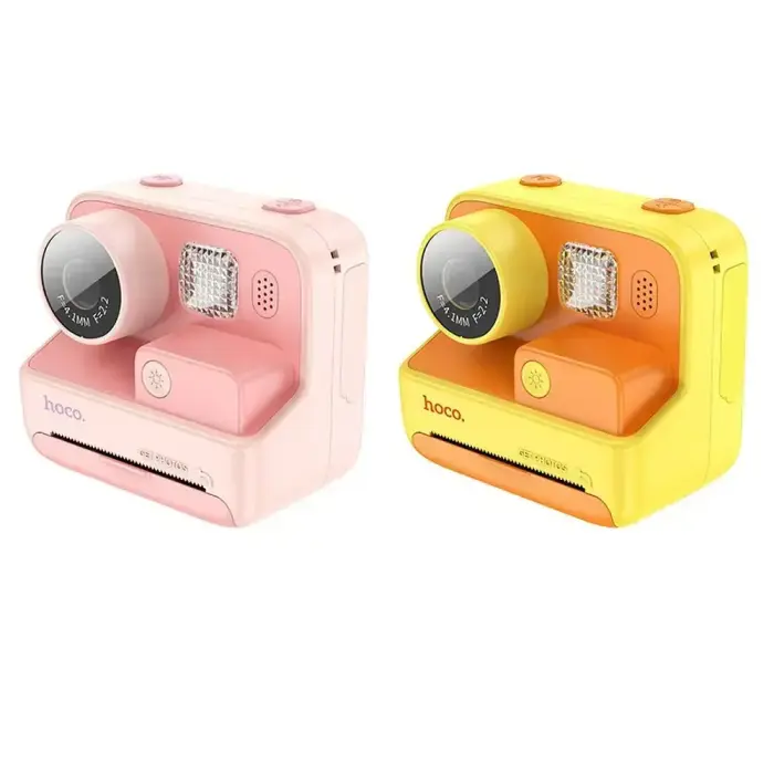 Digital kids camera with printer Hoco 1MP 2,0" HD Ready DV200 pink Foto 9