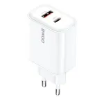 BWOO CDA207 PD 36W wall charger 1x USB-A + USB-C port white Foto 1