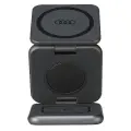 Audi Big Logo foldable inductive charger 3in1 0 - gray Фото num