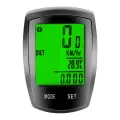 Goodbuy 18667 bezvadu ūdensizturīgs velosipēda ātruma mērītājs velosipēdiem IPX4 | LCD Foto 2