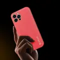 Dux Ducis Yolo elegant case made of soft TPU and PU leather for iPhone 13 Pro red Foto 19