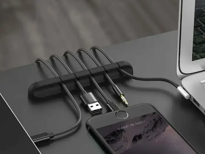 Fusion kabeļu organizators galdiem Foto 2