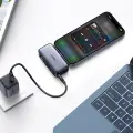 Ugreen PB503 5000mAh внешний аккумулятор (powerbank) с портом Тип C и интегрированным коннектором Тип C - серый Фото num
