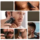 MAXGROOM LK-892 multifunctional trimmer with replaceable tips - black — Foto 5