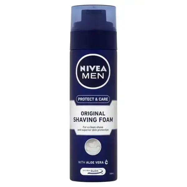 Nivea Men's Shaving Foam Protect & Care - Shaving Cream - 200ml