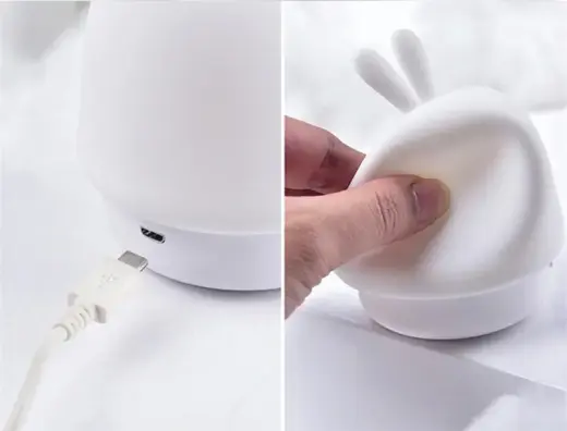 Night lamp W-008 Rabbit blue Foto 16