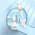 Borofone Cable BX89 Union - USB to Micro USB - 2,4A 1 metre white-orange Foto 4
