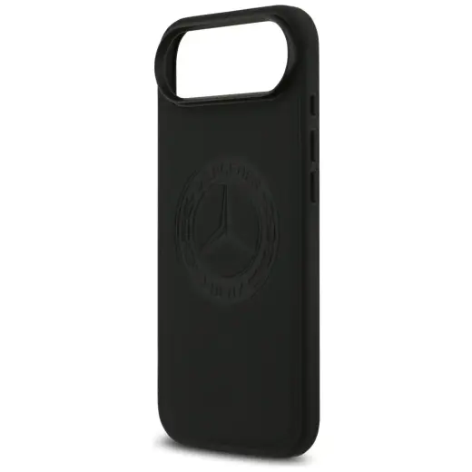 Etui Mercedes Leather Vintage Logo        MagSafe do iPhone Air czarny Foto 6