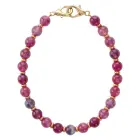 Beaded phone strap purple — Photo 1