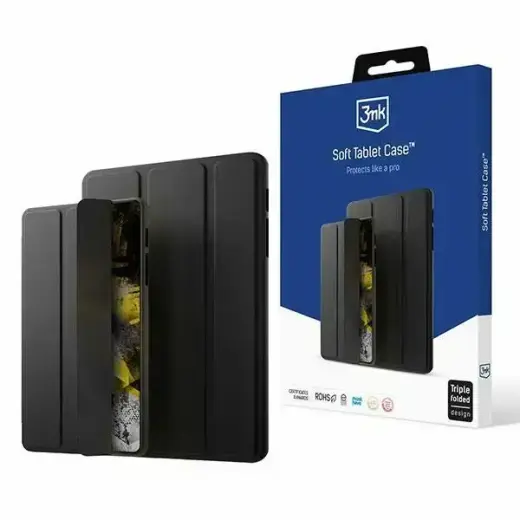 3MK Soft Tablet Case iPad 10.2" 7/8/9gen black
