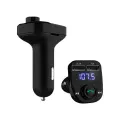 Forever TR-330 bluetooth 4.0 fm - передатчик + зарядка USB 12 | 24V | 3.1A + 1A черный Фото num