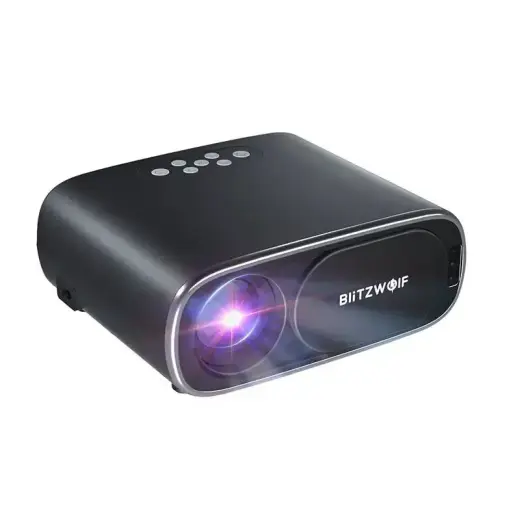 BlitzWolf BW-V4 1080p LED beamer / projector, Wi-Fi + Bluetooth (black) Foto 3