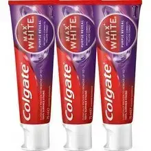 Colgate Max White Purple Trio Toothpaste 75ml