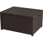 Garden table/storage box Arica brown — Photo 1