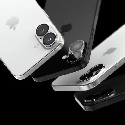 RINGKE KAMERAS AIZSARGS 2 GAB. IPHONE 16 | 16 PLUS CAURSPĪDĪGS Foto 6