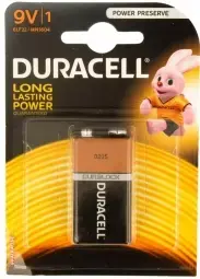 Duracell MN 1604 Basic (6LR61) Блистерная упаковка 1шт.