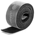 Ugreen hook and loop straps cable organizer 2m black (40354) Photo