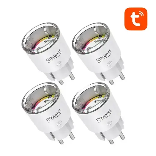 Gosund EP2 WiFi smart socket, 4 pieces (four-pack) 10A Tuya Photo