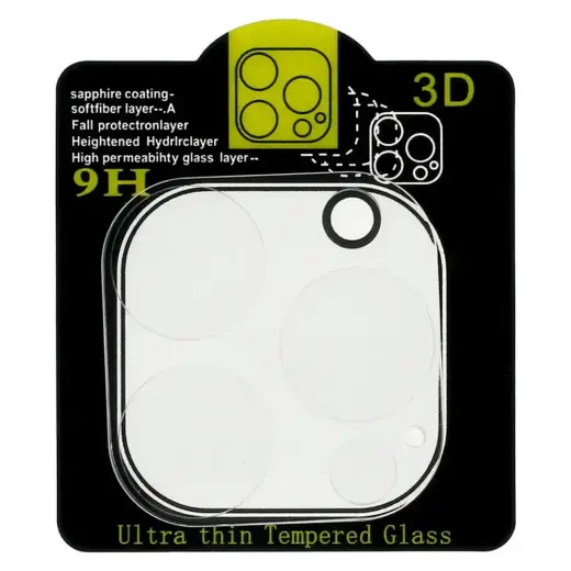 Tempered Glass for camera (LENS) for Iphone 15 Pro/15 Pro Max (island) Foto 2