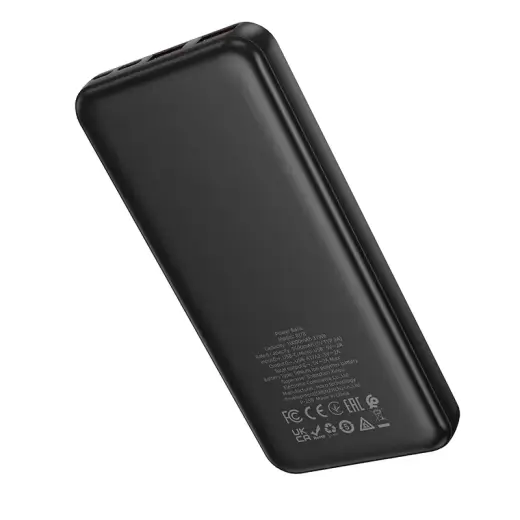 Borofone Power Bank 10000mAh BJ78 Clever - 2xUSB - black Foto 3