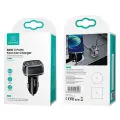Зарядка для автомобиля USAMS US-CC126 C24 | 80W | QC | USB-A, USB-C | черная Фото num