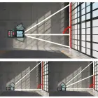 Qoltec High-Precision Laser Distance Meter with Bubble Level | LCD with backlight | 50m Foto 12