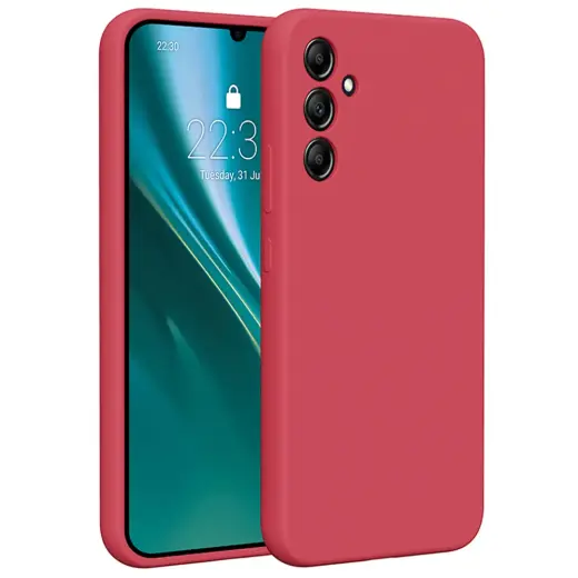 Etteri Silicone phone case for Samsung Galaxy A34 5G raspberry